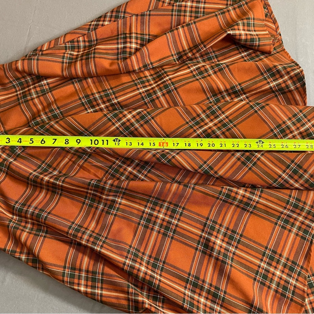EUC Hell Bunny Tawny Tartan Skirt - Picture 5 of 8
